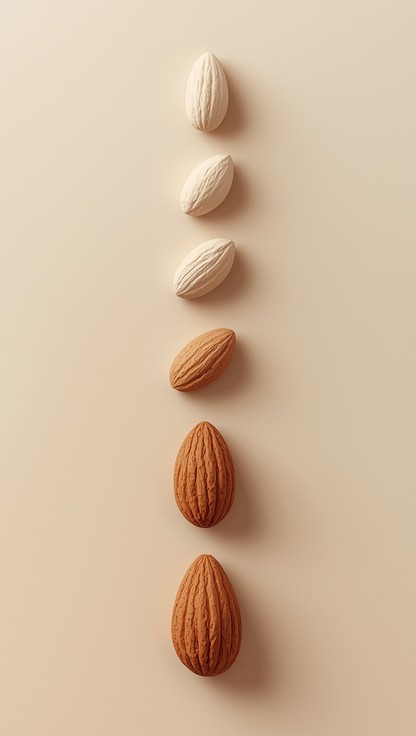Free Ascending Almond Forms Image - Almond, Nuts, 3d | Download at ...