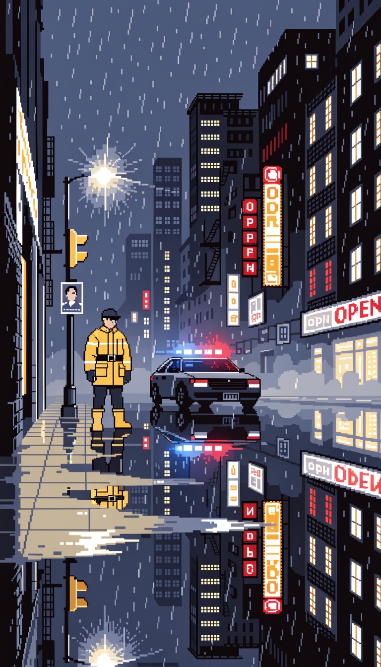 Free Pixel Officer Patrol Image - Pixel, Retro, 8bit | Download at ...