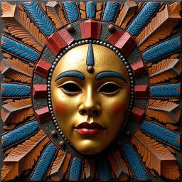 Free Golden Ceremonial Mask Image - Mask, Ceremonial, Gold | Download ...