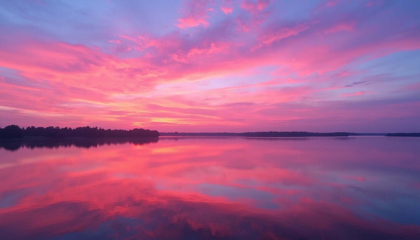 Free Pink Sky Reflection Image - Sunset, Pink, Reflection | Download at ...