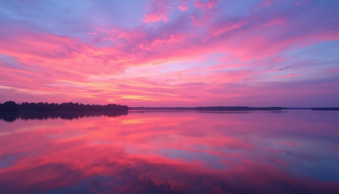 Free Sunset Lake Mirror Image - Sunset, Reflection, Lake | Download at ...