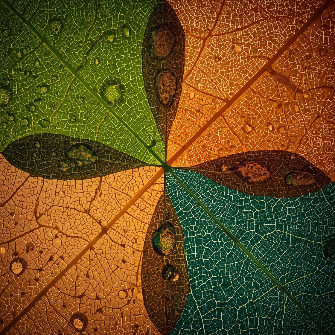 Free Nature S Hidden Geometry Photo Botanical Leaves Macro