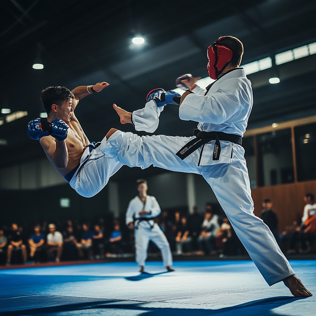 Free Karate Match Action Image - Karate, Competition, Athlete ...