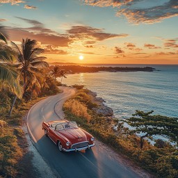 Free Sunset coastal drive Image - Sunset, Coastline, Convertible ...
