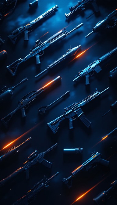 Free Weapons in Blue Image | Download at StockCake