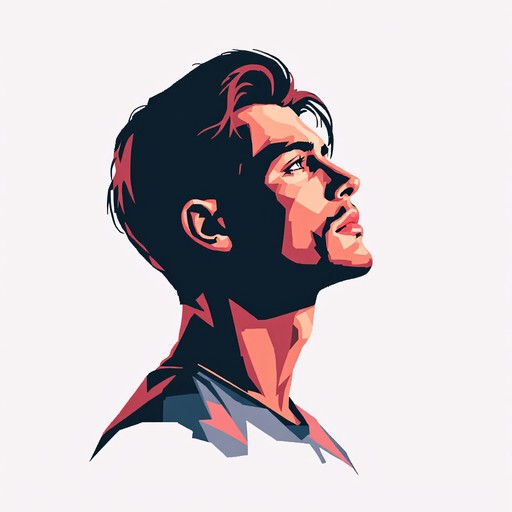 Free Dramatic Digital Profile Image - Pixel, Minimalist, Profile ...