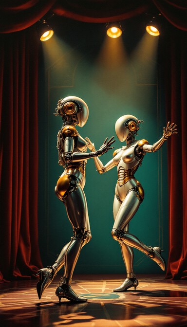 Free Mechanical Ballet Performance Image - Robots, Dancers, Mechanical ...
