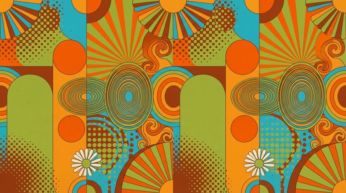 Free Retro Geometric Pattern Image - Retro, Vintage, Sixties | Download ...
