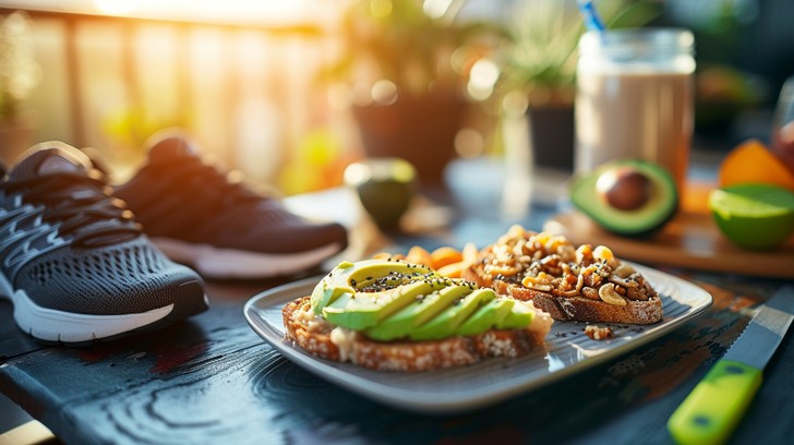 Free Healthy breakfast spread Image - Avocado, Toast, Smoothie ...