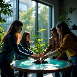 Free Sustainable Future Together Image - Sustainability, Collaboration ...