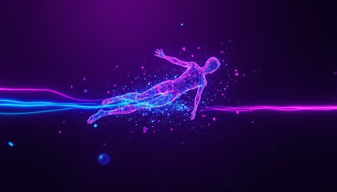 Free Digital Being Dissolves Image | Download at StockCake