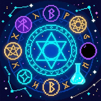 Free Arcane Pixel Magic Image - Pixel, Magic, Mystical | Download at ...