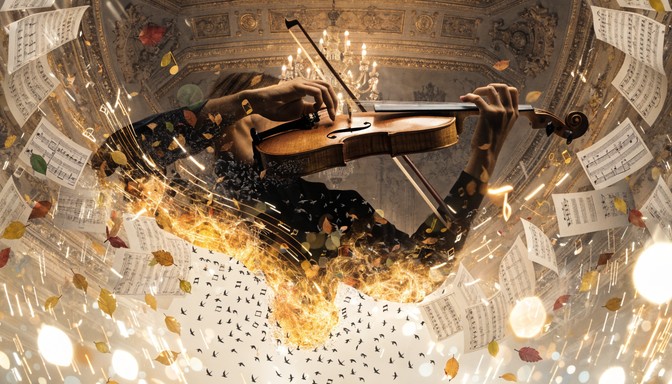 Free Music Becomes Flight Image - Violinist, Musician, Surreal ...
