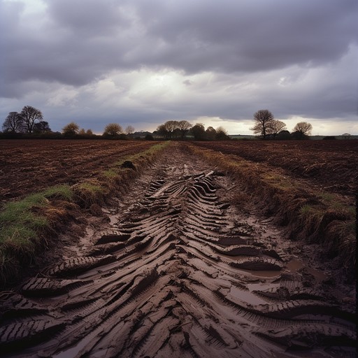 Free Muddy Country Road Image - Landscape, Mud, Clouds | Download at ...