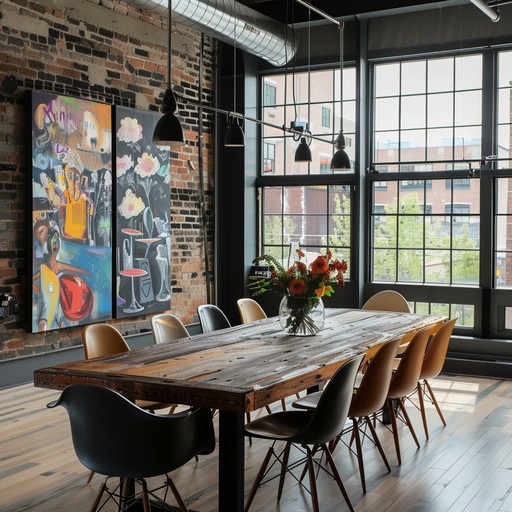 Rustic Looking Conference Room Free Cozy Meeting Space Image - Rustic, Industrial, Cozy | Download at ...