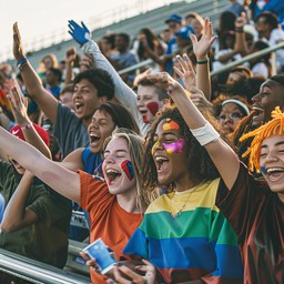 Free Joyful Crowd Cheering Image - Crowd, Cheering, Sports | Download ...