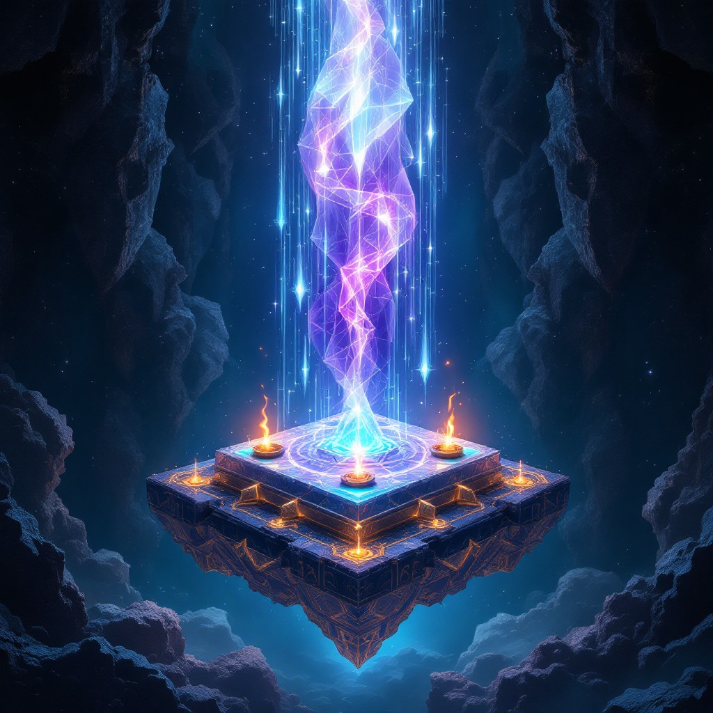 Free Mystical Floating Altar Image - Altar, Crystal, Portal | Download ...