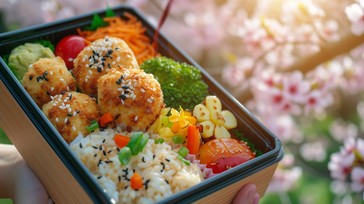 Free Delicious bento lunch Image - Bento, Lunch, Rice | Download at ...