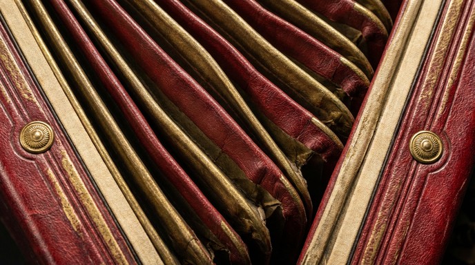 Free Red Accordion Texture Image - Accordion, Bellows, Pleated ...