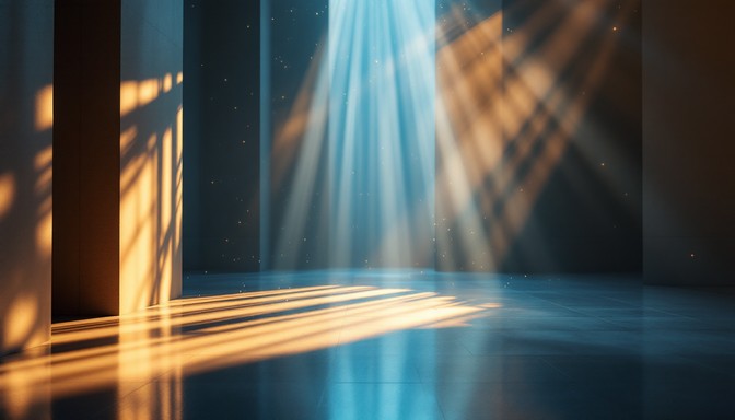 Shadow Rays Light Rays Behind Character Free Light Meets Shadow Image - Light, Rays, Beams | Download at StockCake