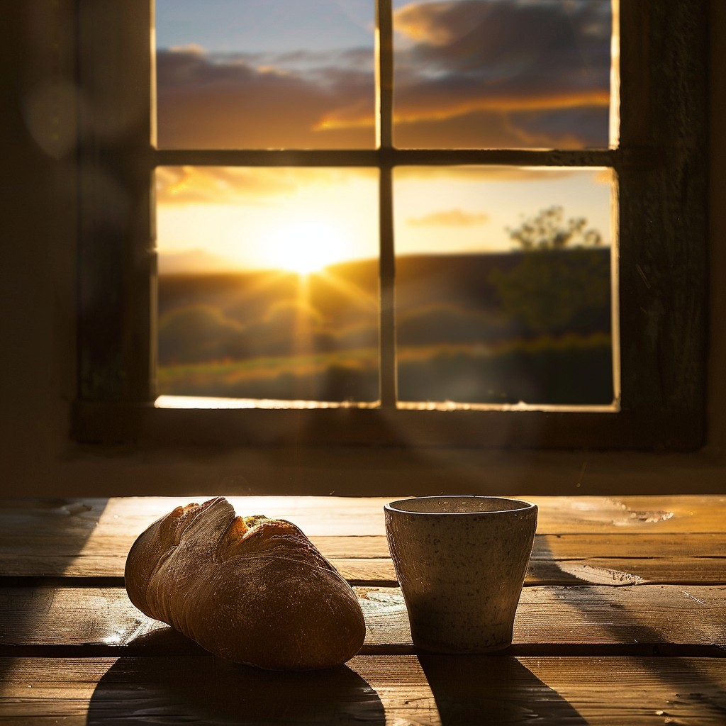 Free Sunrise Breakfast View Image - Sunrise, Breakfast, Window ...