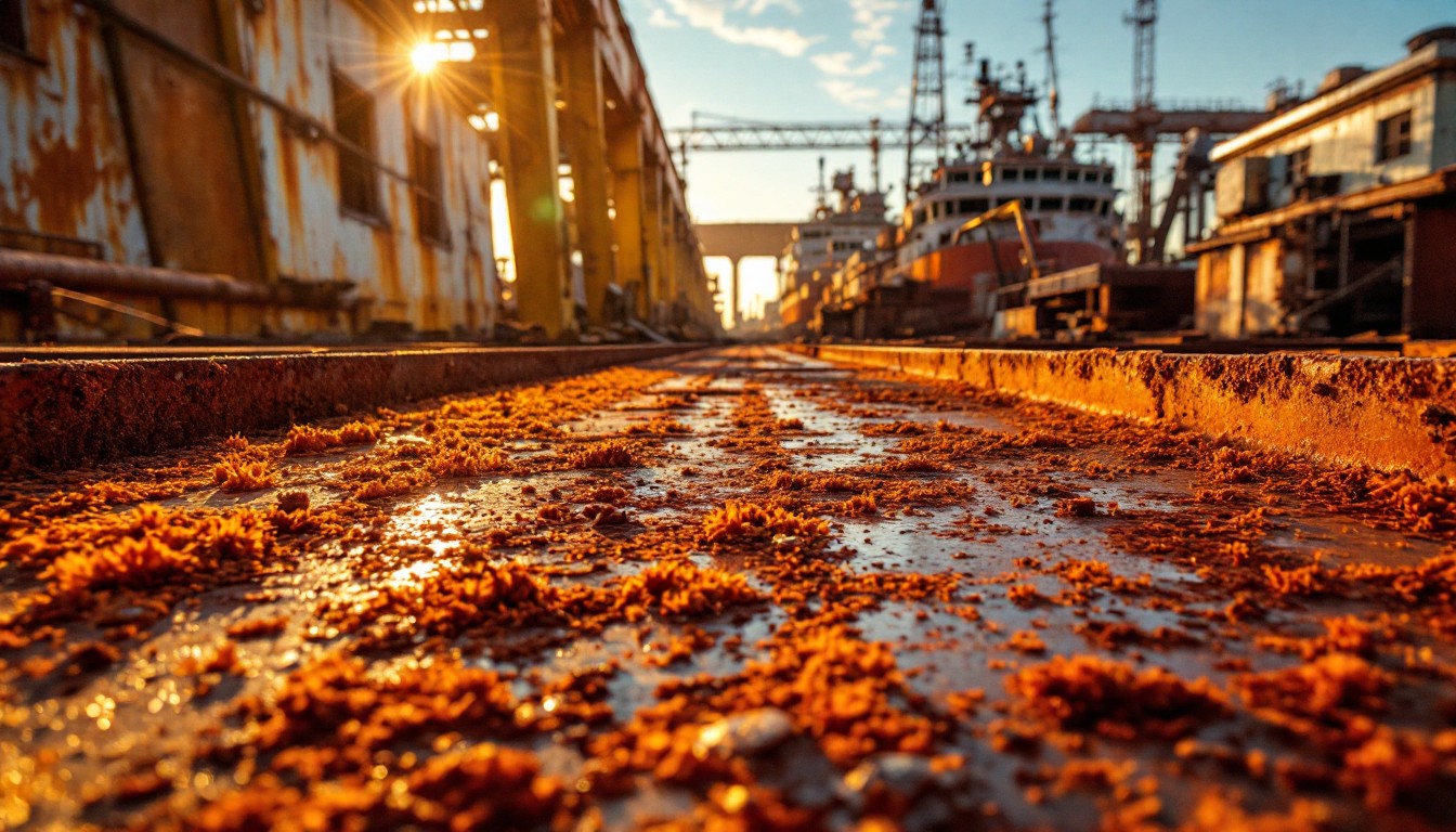 Free Rusty Shipyard Path Image - Rust, Shipyard, Industrial | Download ...