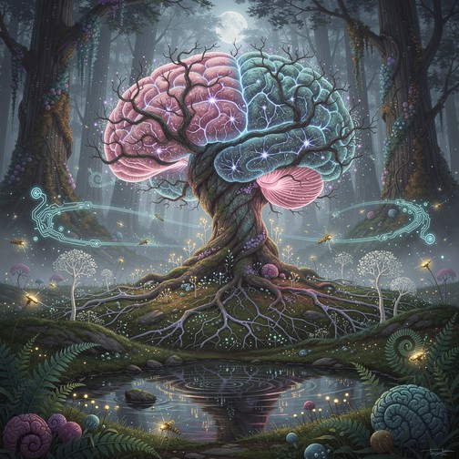 Free Neural Forest Magic Image - Brain, Tree, Forest | Download at ...