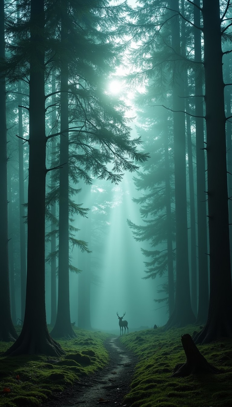 Free Mystical Forest Path Image - Forest, Misty, Fog | Download at ...