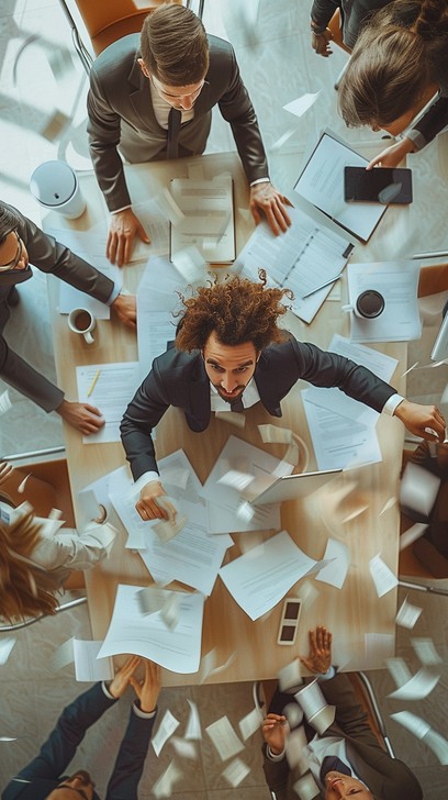 Free Corporate Chaos Captured Image - Office, Teamwork, Business ...