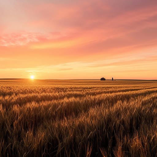Free Sunset Field Stroll Image - Sunset, Wheat, Fields | Download at ...