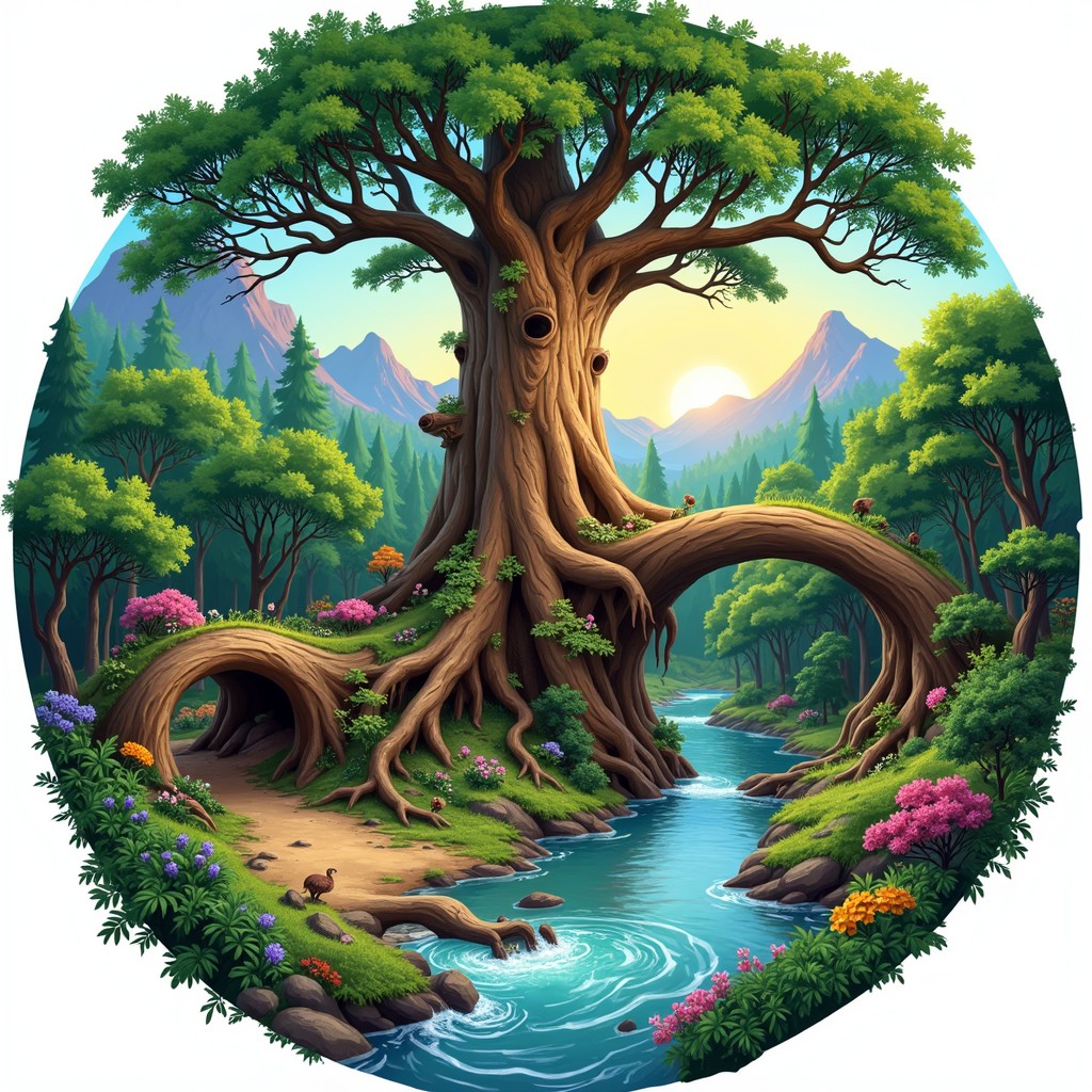 Free Ancient Wonder Tree Image - Tree, Ancient, Magical | Download at ...