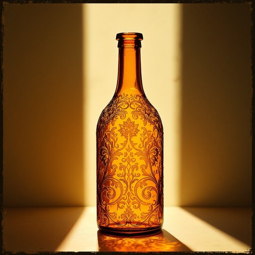 Free Amber Bottle Glow Image - Bottle, Glass, Antique | Download at ...