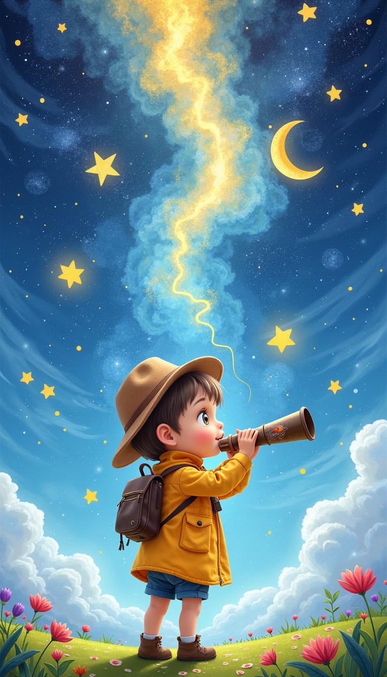 Free Stargazing Young Explorer Image - Stargazing, Child, Explorer ...