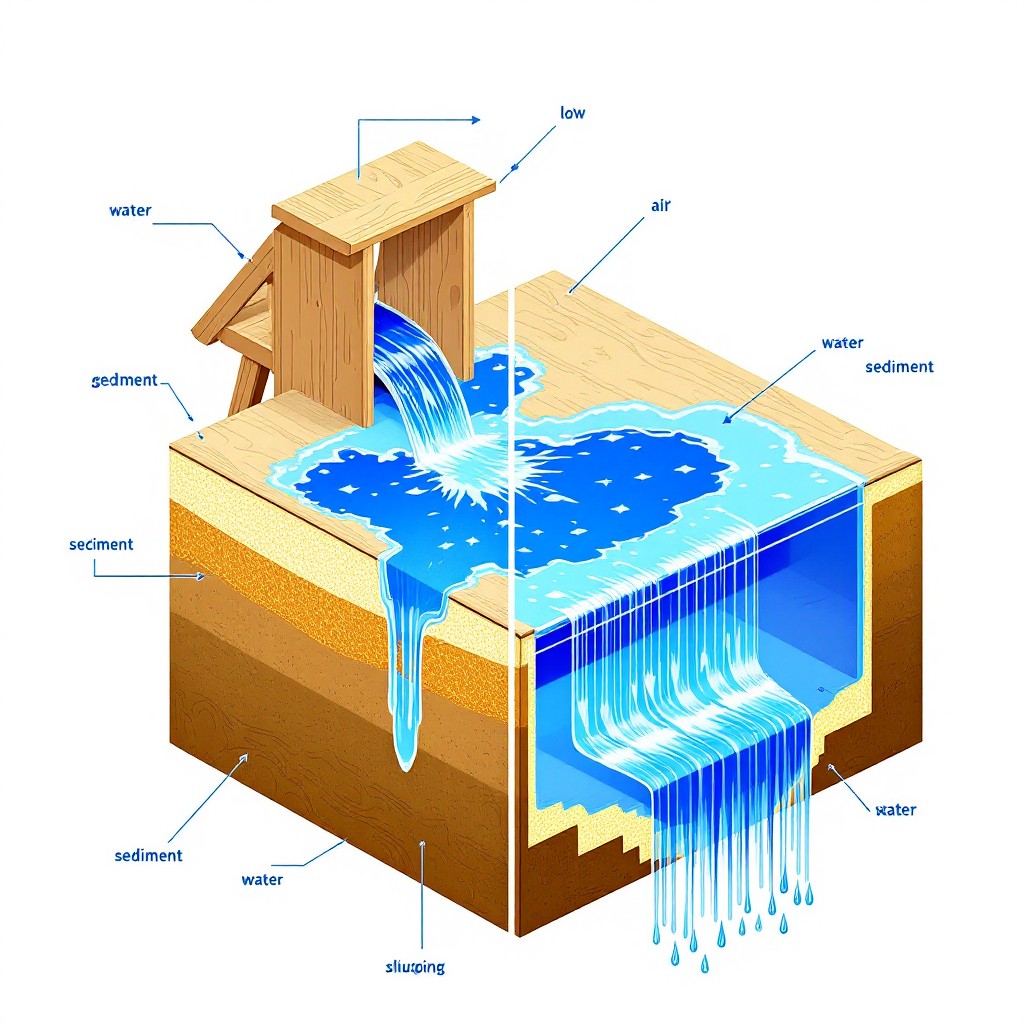 Free Sluice Cross-Section Diagram Image - Sluice, Geology, Mining ...