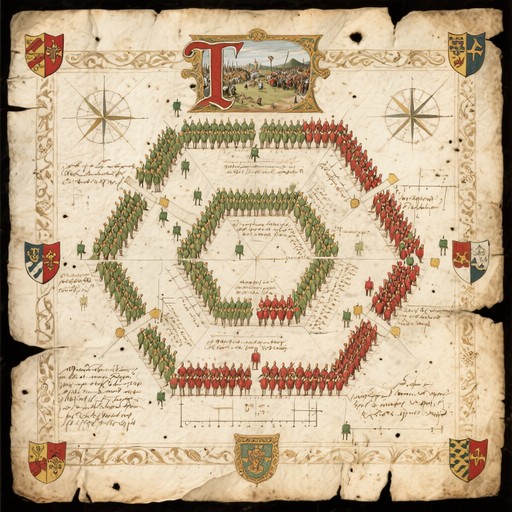 Free Medieval Battle Plan Image - Medieval, Battle, Parchment ...
