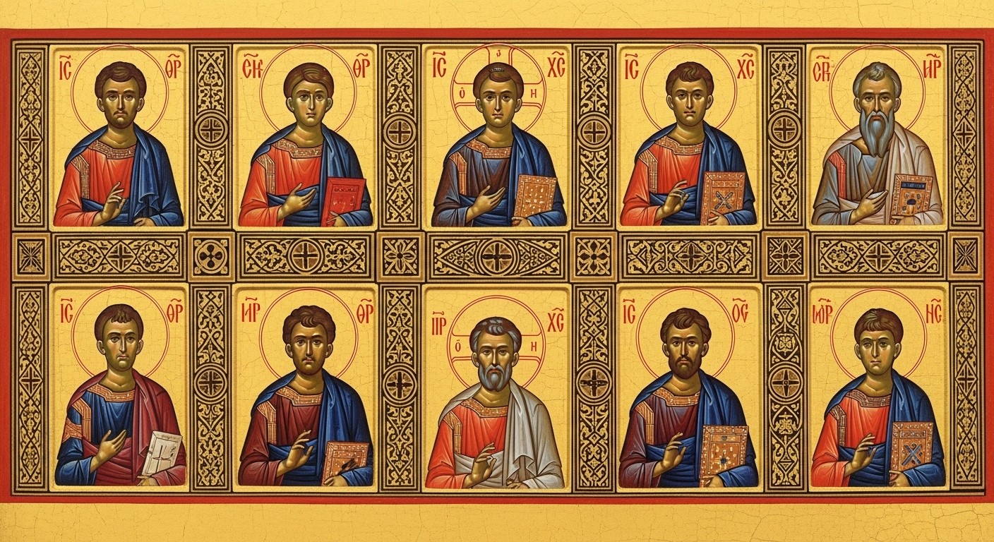 Free Byzantine Team Portrait Photo Byzantine Iconography Medieval free-byzantine-team-portrait-photo-byzantine-iconography-medieval