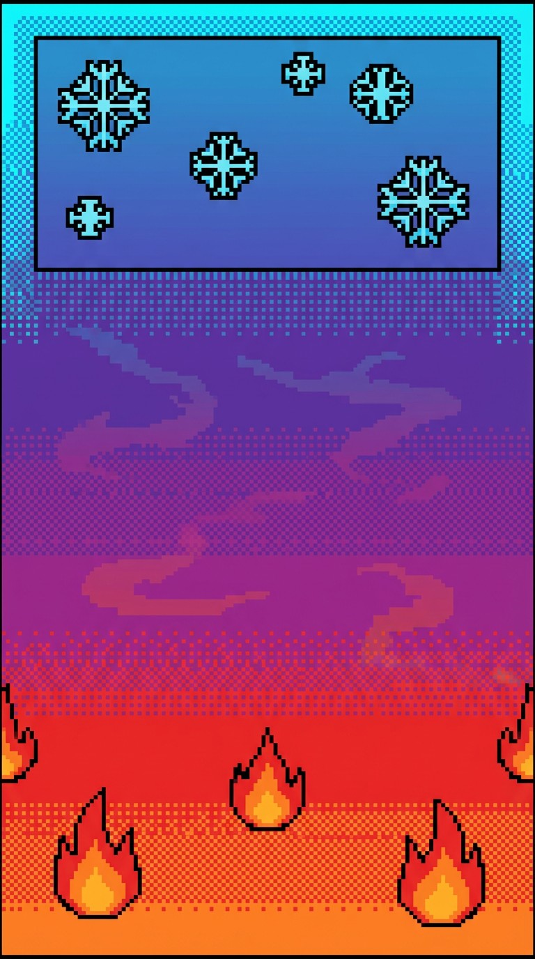 Free Pixel Temperature Spectrum Image - Pixel, Retro, 8bit | Download ...