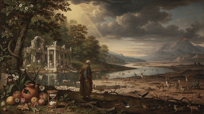 Earth Renaissance Style Free Nature's Delicate Balance Image - Landscape, Renaissance, Painting ...