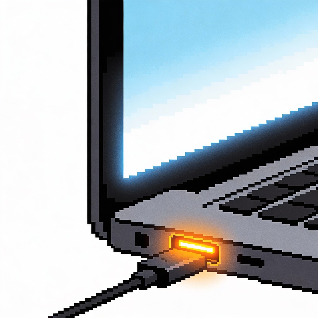 Free Laptop Charging Indicator Image - Laptop, Charging, Technology ...