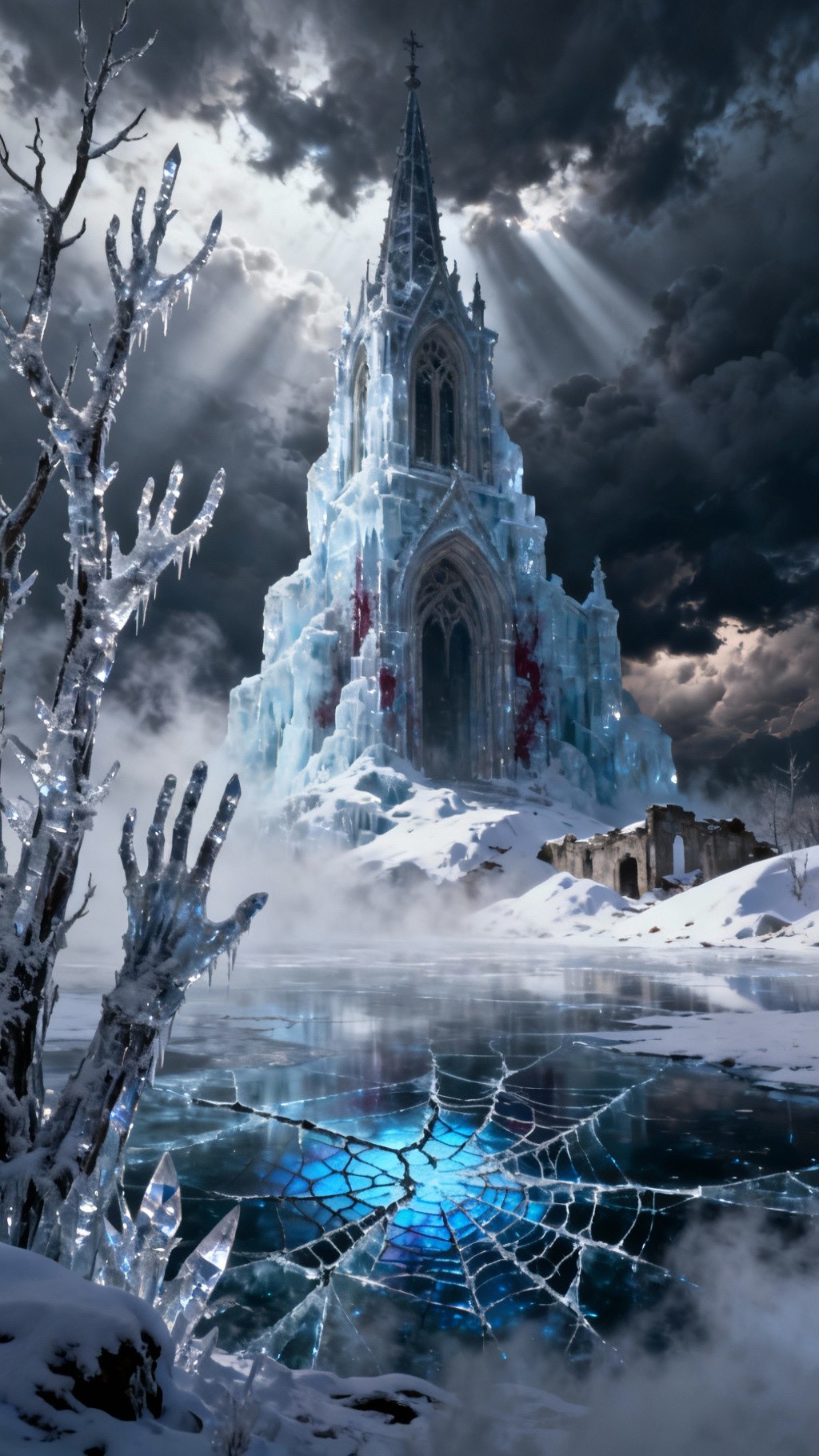 Gothic Cold Free Frozen Gothic Cathedral Photo - Cathedral, Gothic, Ice | Download ...