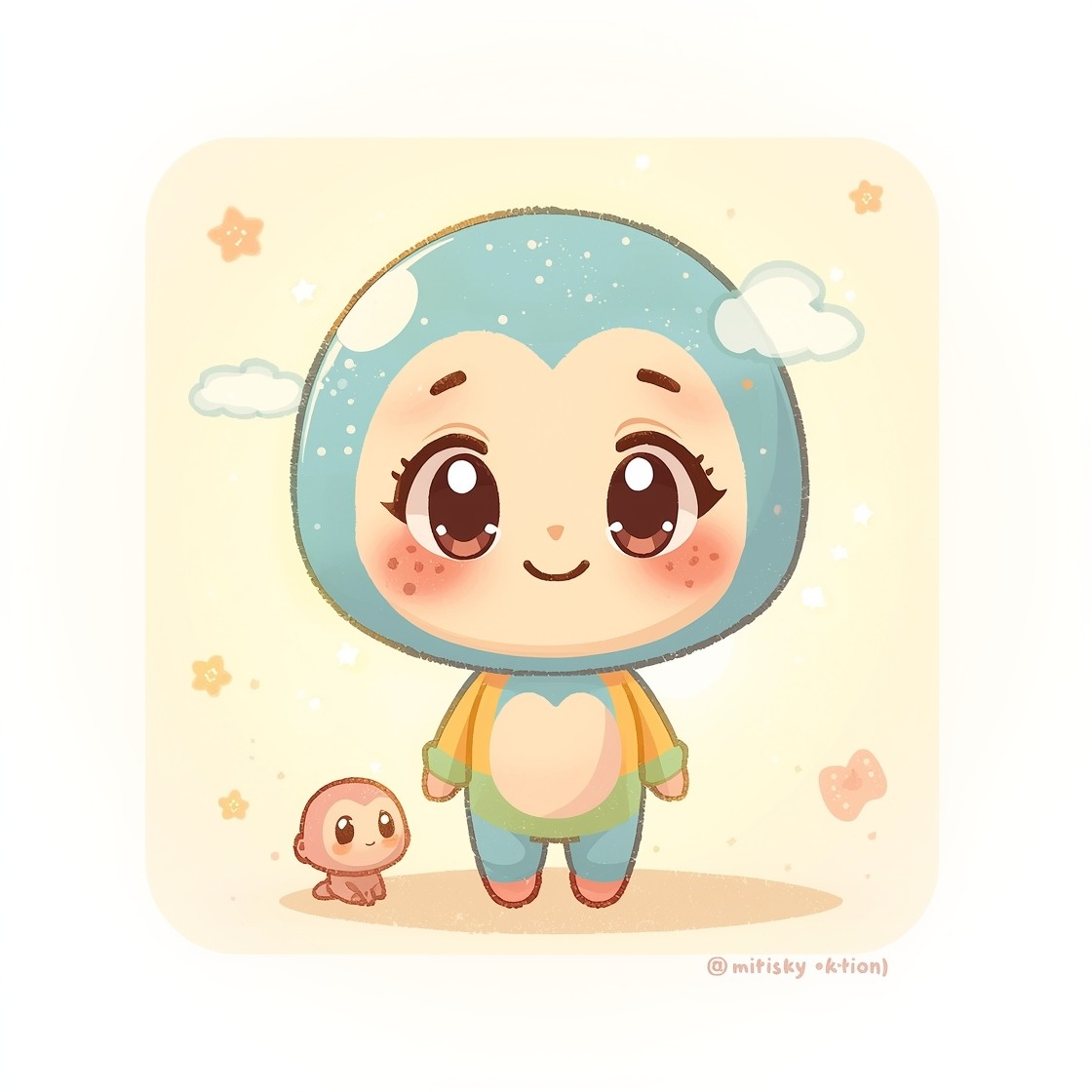 Free Adorable Chibi Friend Photo - Chibi, Kawaii, Cartoon | Download at ...