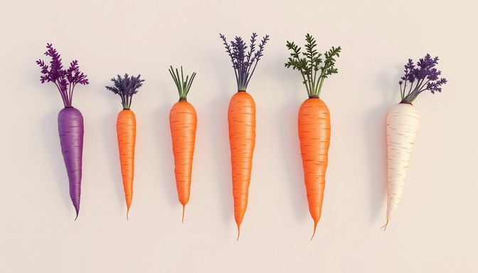 Free Colorful Carrot Collection Image - Carrots, Vegetables, Purple ...
