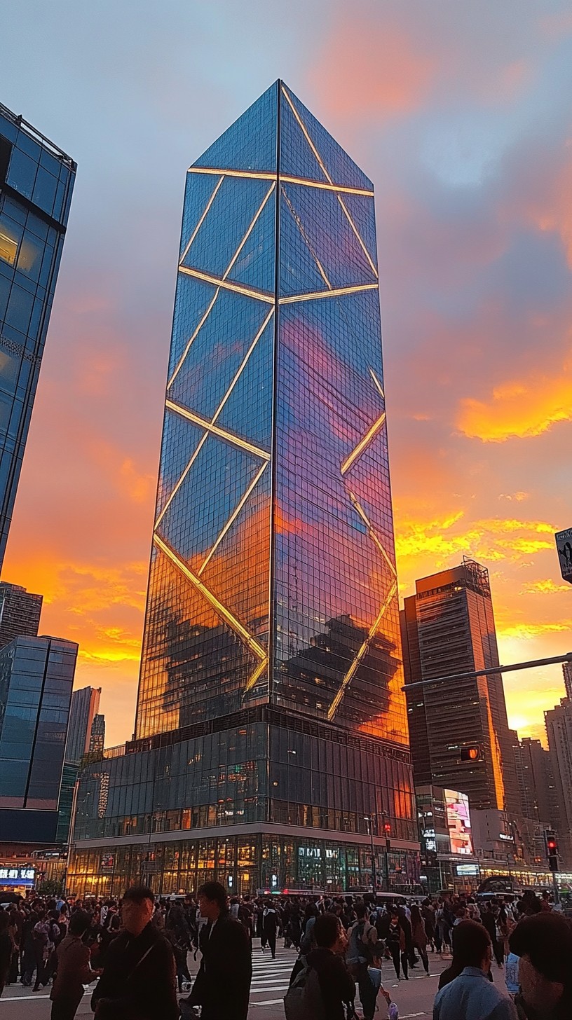Free Sunset, skyscraper, crowd Image - Sunset, Skyscraper, Crowd ...