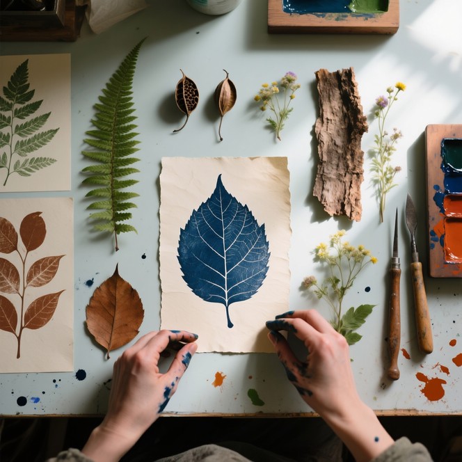 Free Botanical Print Process Image - Botanical, Printing, Nature ...
