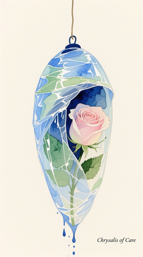 Free Protective Cocoon Art Photo - Watercolor, Chrysalis, Cocoon ...