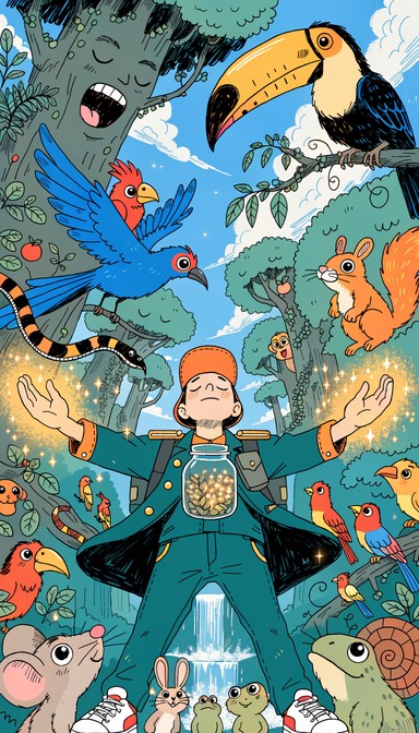 Free Digital Wildlife Guardian Image - Ranger, Zookeeper, Fox ...