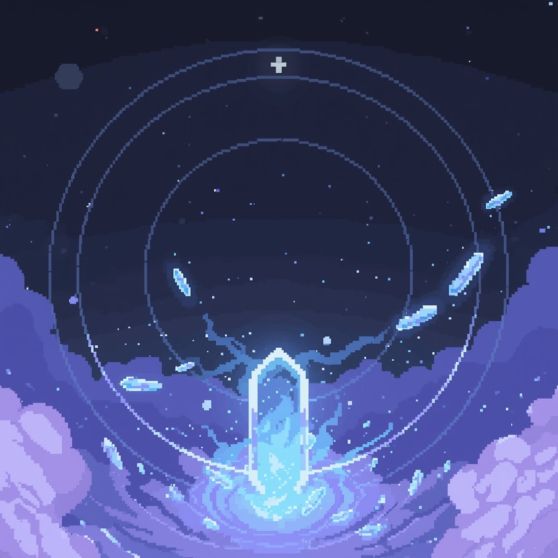 Free Ethereal Pixel Portal Image - Portal, Cosmic, Space | Download at ...