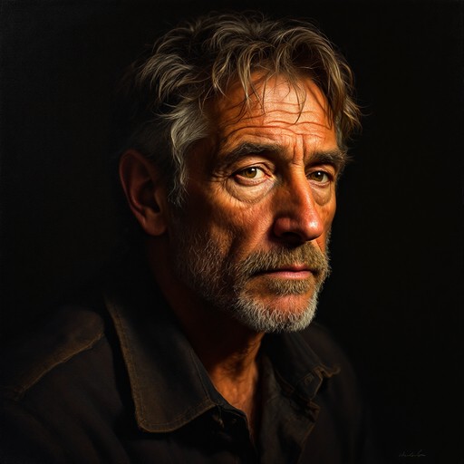 Free Contemplative shadow portrait Photo - Portrait, Chiaroscuro ...