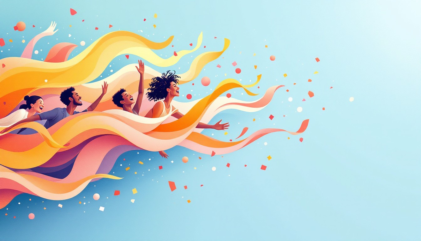 Joy Ribbon Free Flowing Joy Ribbons Image - Joy, Ribbons, Flowing | Download at ...