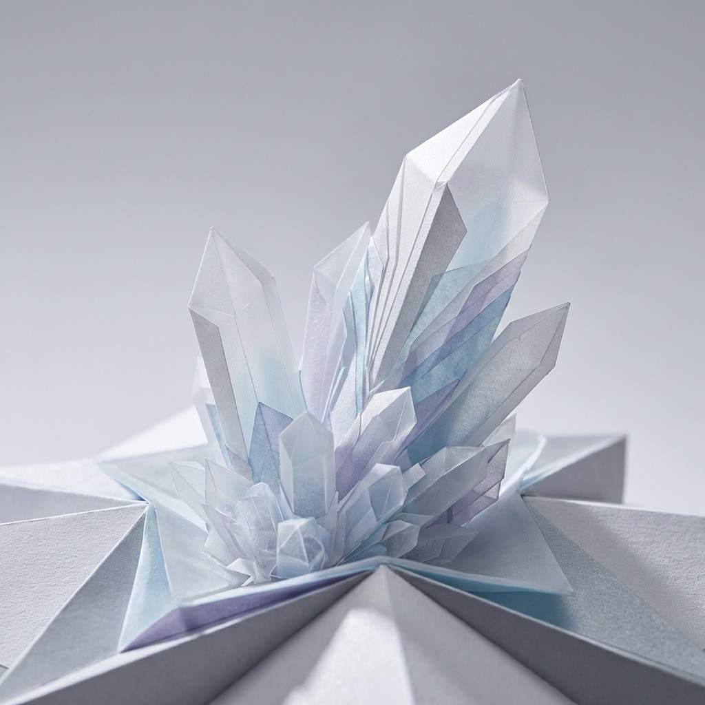Free Paper Crystal Formation Image - Paper, Crystal, Geometric ...